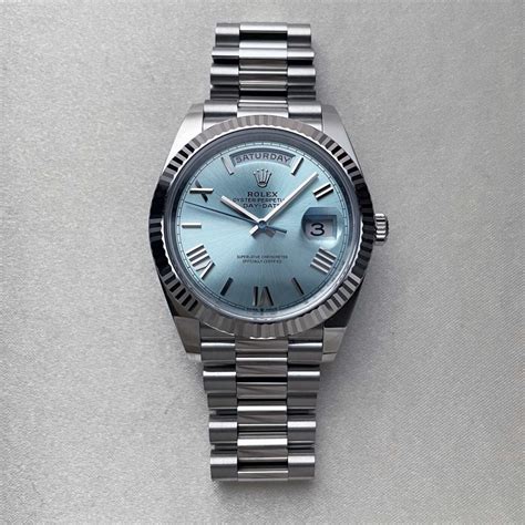 rolex day date 40 platinum cost|rolex day date platinum 40mm.